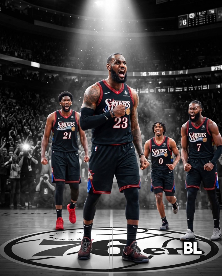 76人总裁曝招募詹姆斯内幕：先换杰伦·布朗再全员出击